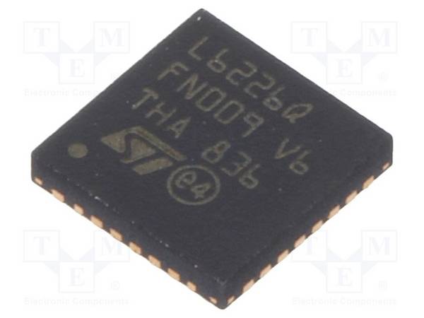STMicroelectronics L6226Q IC: driver; H brug; motorcontroller; VFQFPN32; 1,4A; Ch: 4; 100kHz - 1 stuk