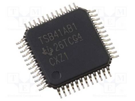 TEXAS INSTRUMENTS TSB41AB1PHP IC: interface; transceiver; 400Mbps; 3÷3,6VDC; FireWire,i.Link - 1 stuk