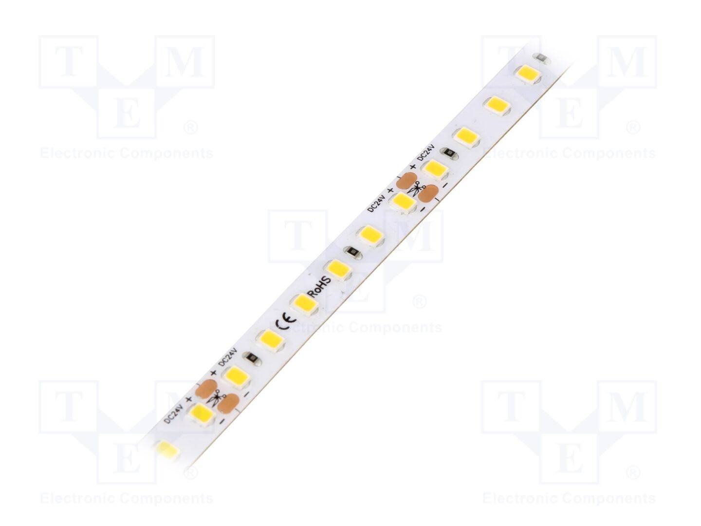 POS HQS-96-120WWP-24 LED strips; warm wit; Behuiz.(mm): 2835; LED/m: 120; 8mm; IP64; 120° - 5 meter-0