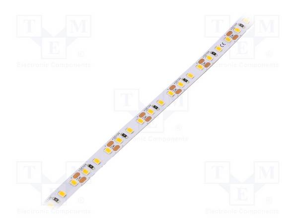 POS HQS-96120WW-12 LED strips; warm wit; Behuiz.(mm): 2835; LED/m: 120; 8mm; IP33; 120° - 1 meter