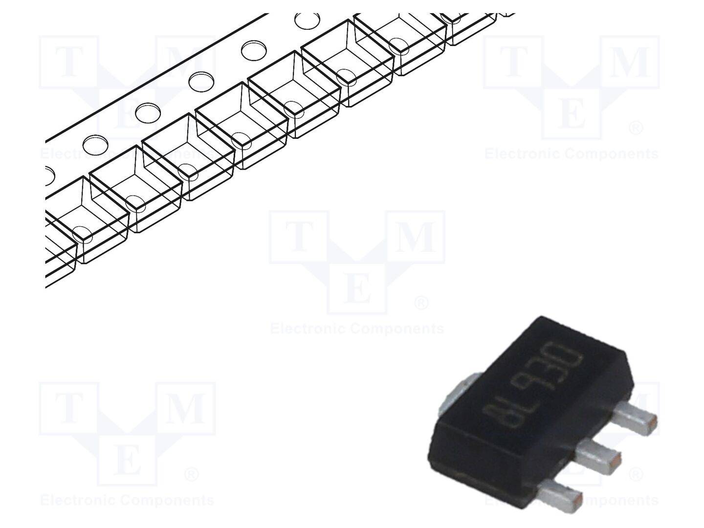 STMicroelectronics L78L15ABUTR IC: spanningsstabilisator; lineair,niet regelbaar; 15V; 0,1A - 1 stuk-0