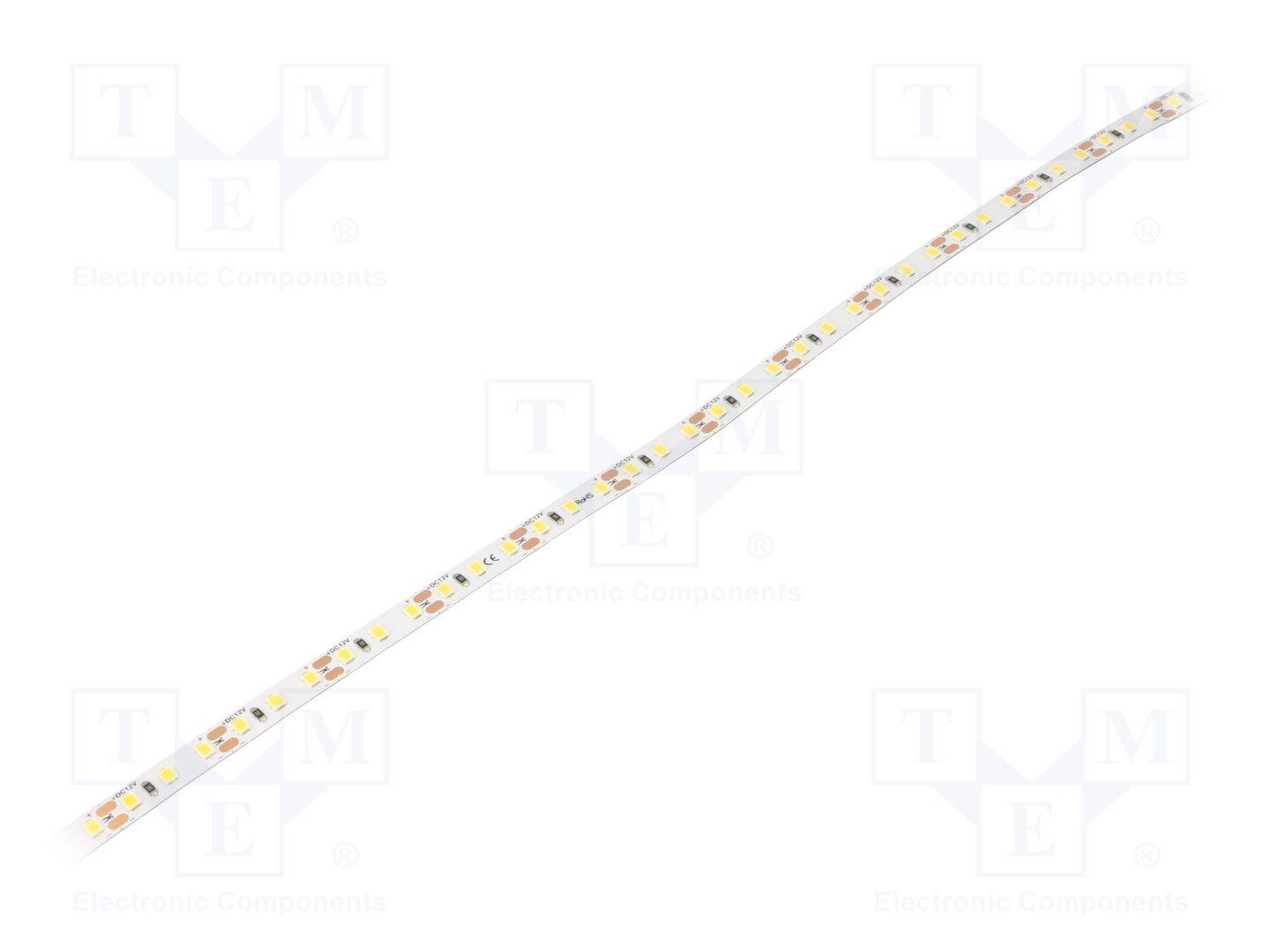 POS HQS-96-120NW-12-5M LED strips; neutraal wit; Behuiz.(mm): 2835; LED/m: 120; 8mm; IP33 - 5 meter-0
