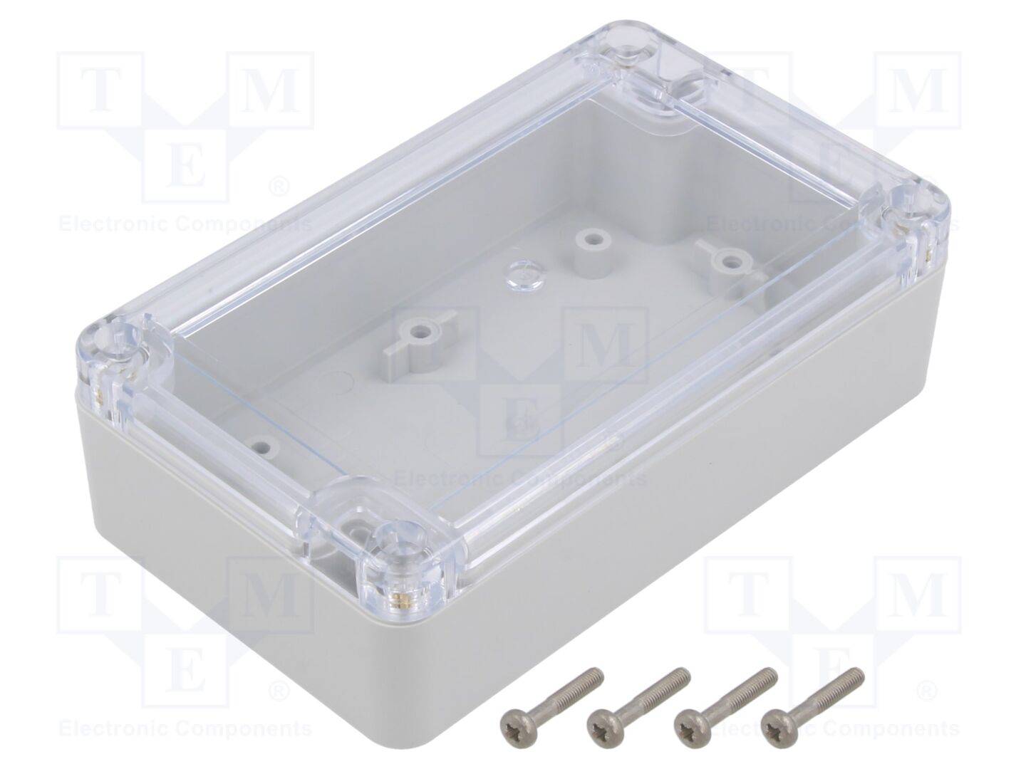 KRADEX ZP1257537JP-ABS-PC Behuizing: universeel; X: 75mm; Y: 125mm; Z: 37mm; ZP; ABS; lichtgrijs - 1 stuk-0