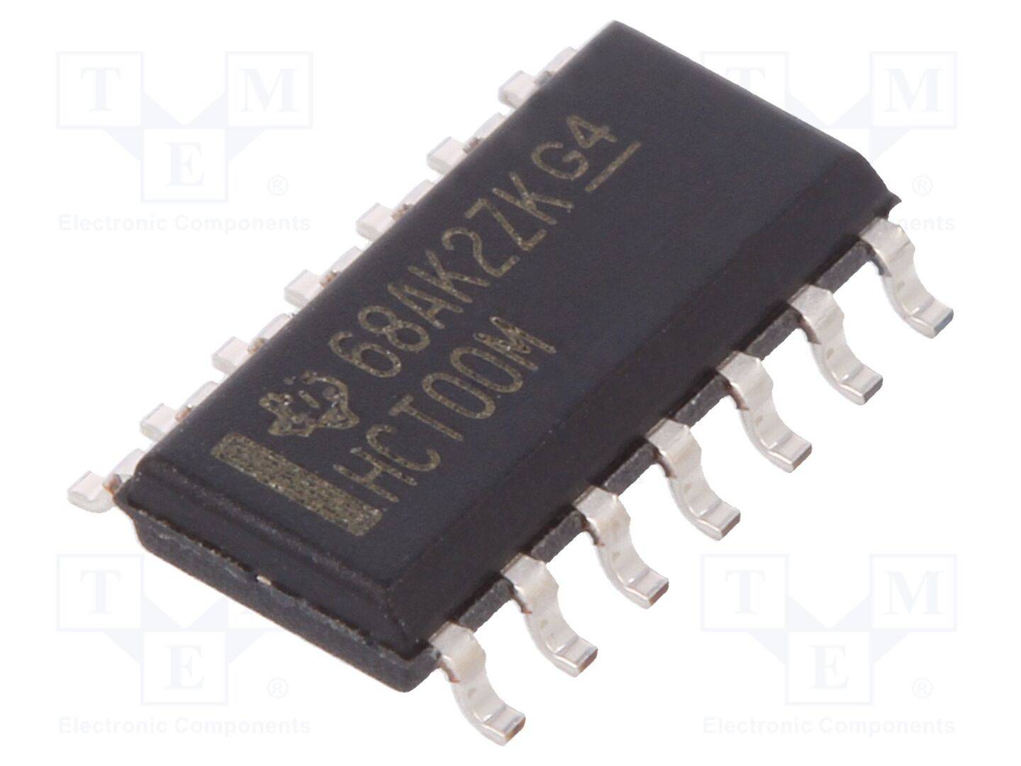 TEXAS INSTRUMENTS CD74HCT00M IC: digitaal; NAND; Ch: 4; IN: 2; SMD; SO14; 2÷6VDC; HCT - 3 stuks-0