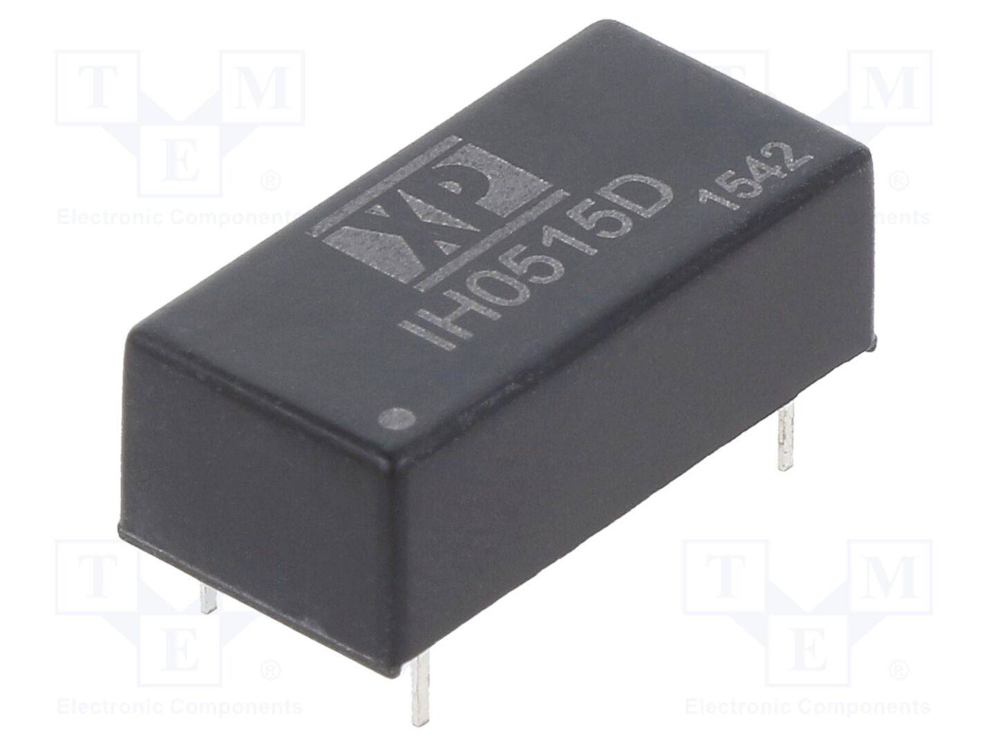 XP POWER IH0515D Omvormer: DC/DC; 2W; Uin: 5VDC; Uuit: 15VDC; Uuit2: -15VDC; Iuit: 66mA - 1 stuk-0
