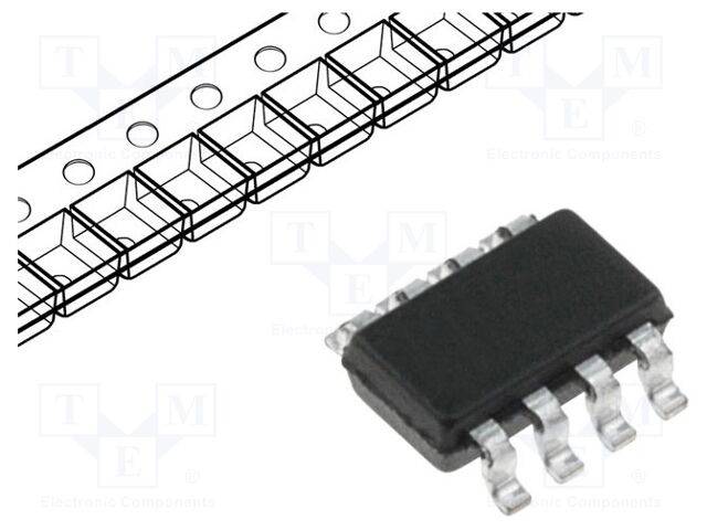 TEXAS INSTRUMENTS INA219BIDCNT IC: meetversterker; 3÷5,5VDC; SOT23-8; Interface: I2C,SMBus; 10mA - 1 stuk-0