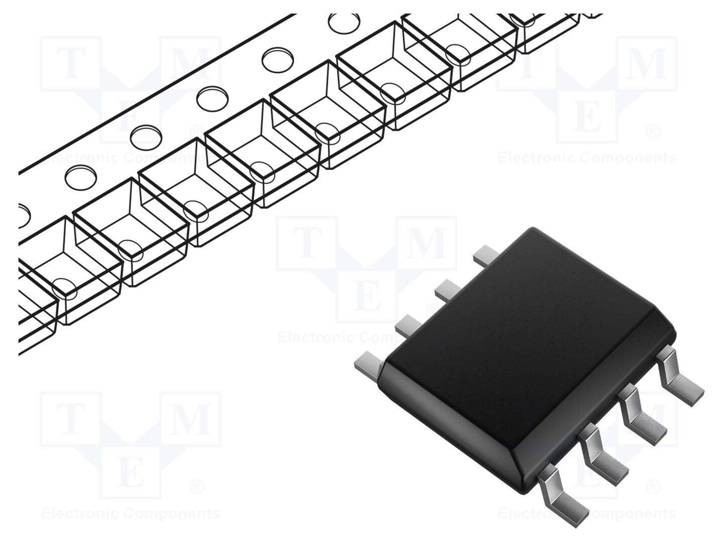 MICROCHIP TECHNOLOGY MCP14H2184T-E/SN IC: driver; MOSFET-poortcontroller; SOIC8; -2,3÷1,9A; Ch: 2; 10÷20V - 1 stuk-0