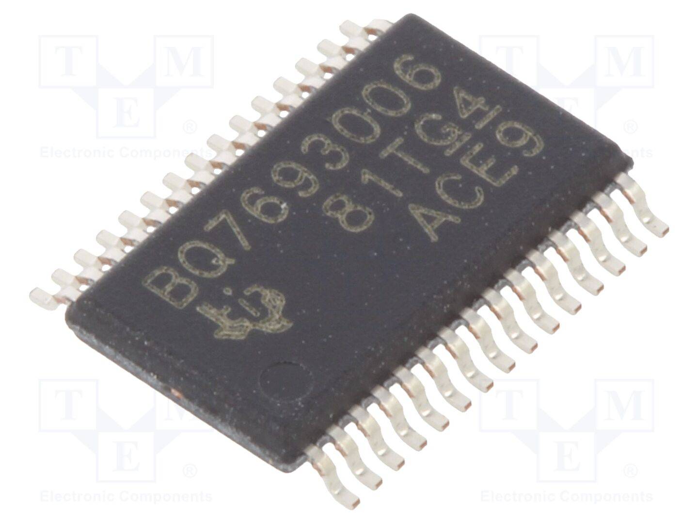 TEXAS INSTRUMENTS BQ7693006DBT IC: PMIC; battery monitor; cell balancing function; 3.3V; TSSOP30 - 1 stuk-0