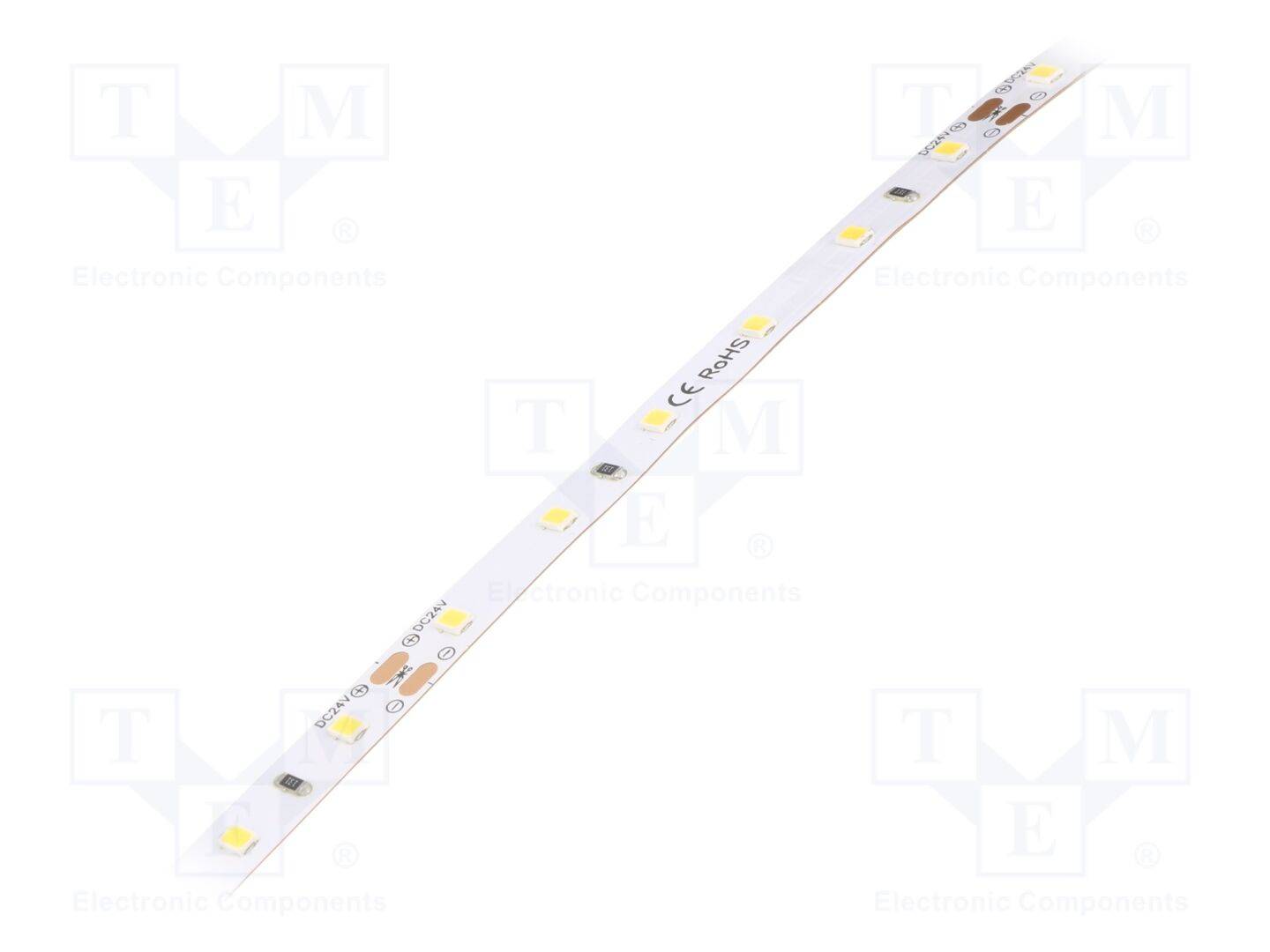 POS HQS-660NW-24-5M LED strips; neutraal wit; Behuiz.(mm): 2835; LED/m: 60; 8mm; IP33 - 5 meter-0