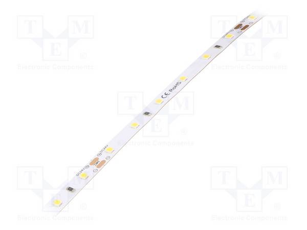 POS HQS-660NW-24-5M LED strips; neutraal wit; Behuiz.(mm): 2835; LED/m: 60; 8mm; IP33 - 5 meter
