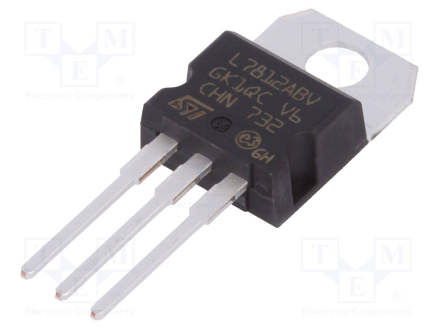 STMicroelectronics L7812ABV IC: spanningsstabilisator; lineair,niet regelbaar; 12V; 1,5A - 1 stuk-0