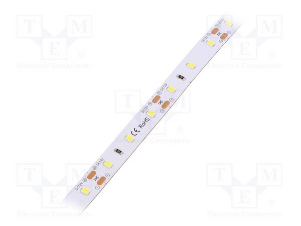 POS HQS-1260W-12 LED strips; koud wit; Behuiz.(mm): 2835; LED/m: 60; 10mm; IP33; 120° - 1 meter