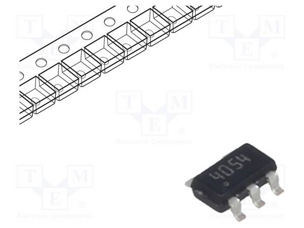 STMicroelectronics STC4054GR IC: PMIC; acculaadregelaar; Li-Ion; Iuit: 800mA; 4,2V; SOT23-5 - 1 stuk