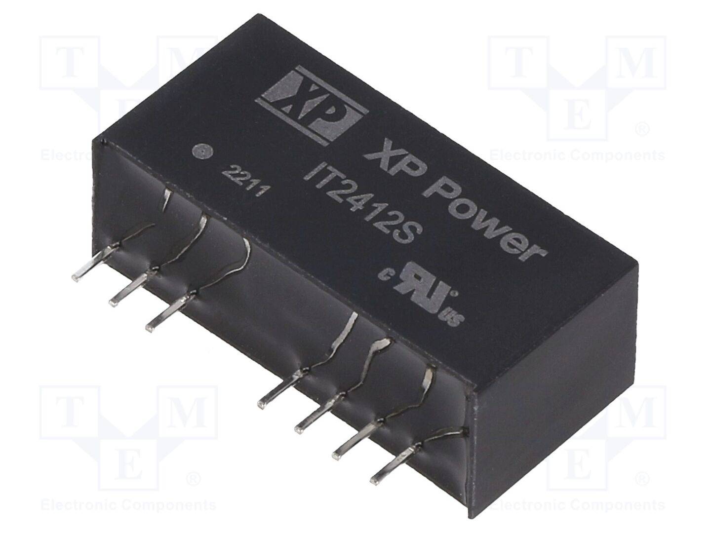 XP POWER IT2412S Omvormer: DC/DC; 3W; Uin: 9÷36VDC; Uuit: 12VDC; Uuit2: -12VDC; SIP - 1 stuk-0
