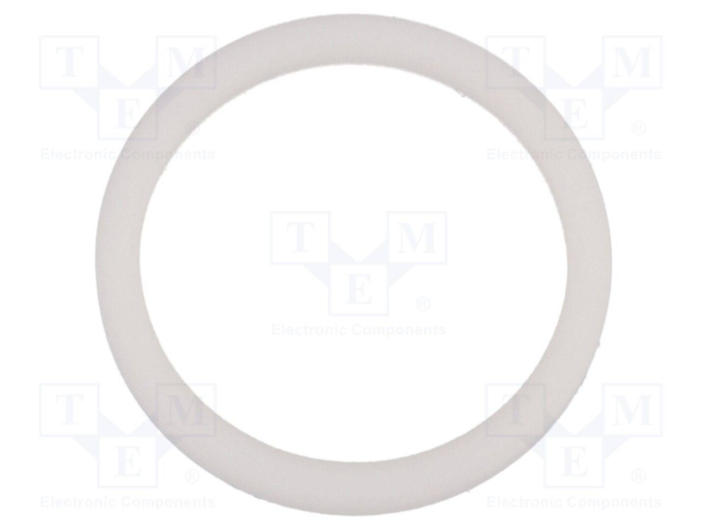 LAPP LP-53801030 Dichtingsring; PTFE; Thk: 2mm; Øinw: 12,1mm; Øext: 16,6mm; M12; wit - 5 stuks-0