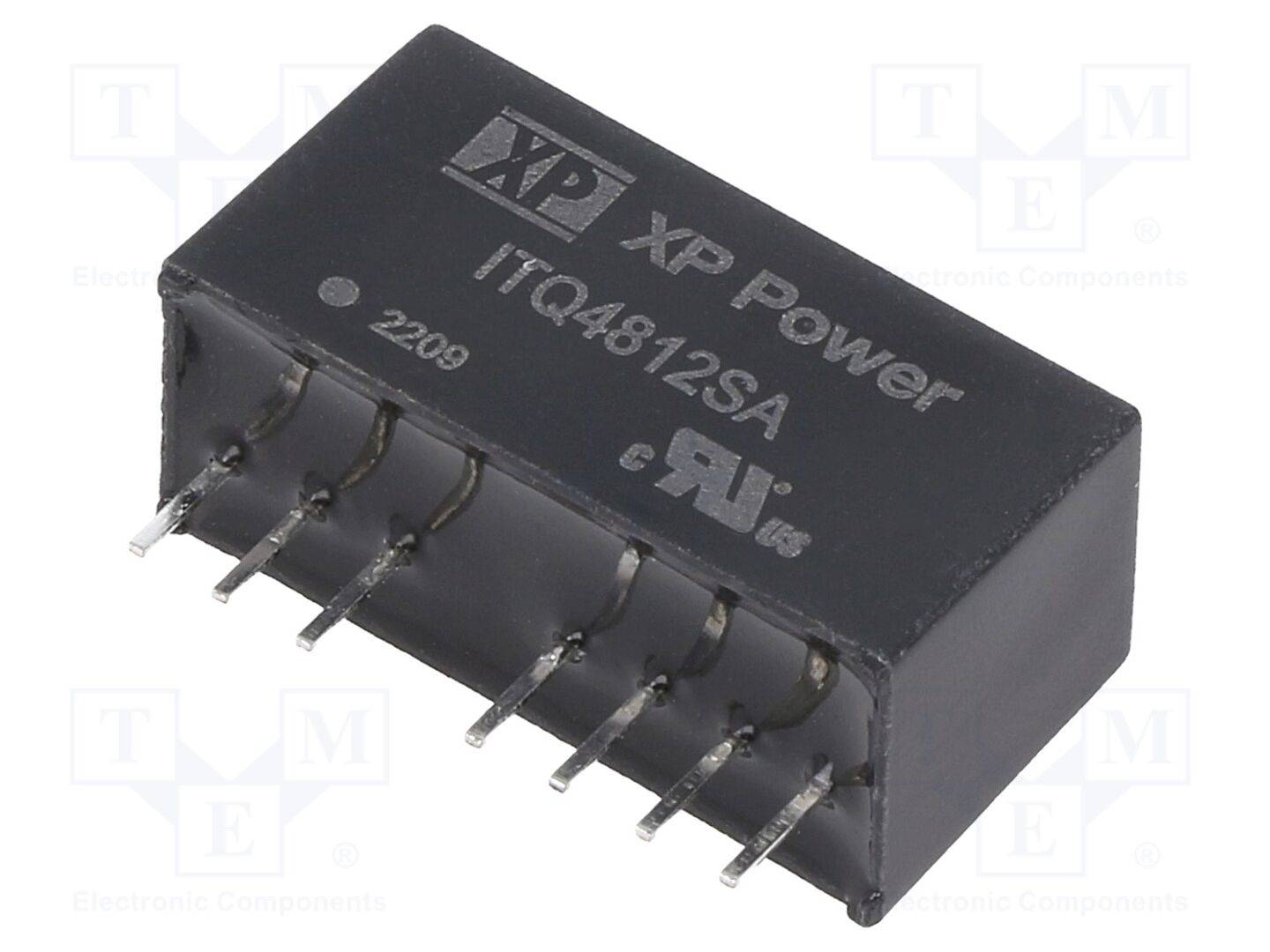 XP POWER ITQ4812SA Omvormer: DC/DC; 6W; Uin: 18÷75VDC; Uuit: 12VDC; Iuit: 500mA; SIP8 - 1 stuk-0