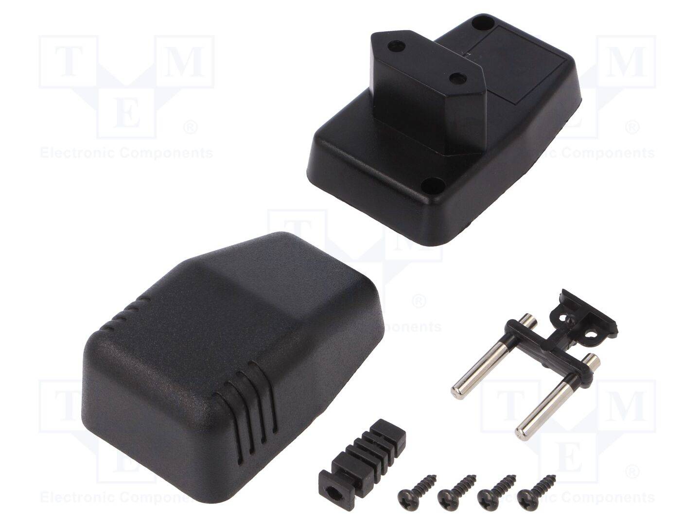 MASZCZYK KM-46N/BK Behuizing: voor voedingseenheid; X: 40mm; Y: 66mm; Z: 40mm; ABS - 1 stuk-0