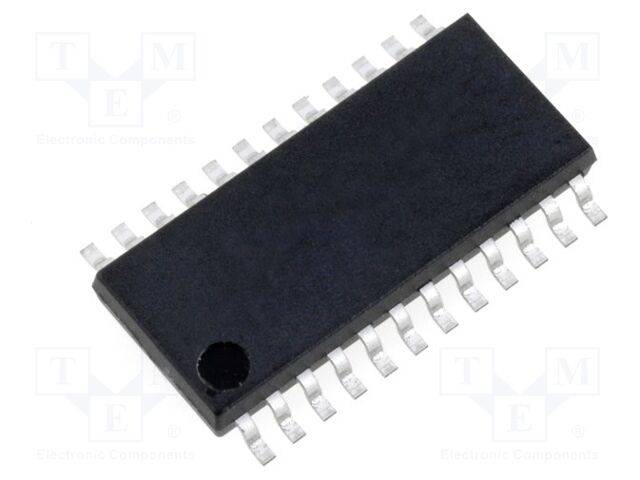 STMicroelectronics L6206D IC: driver; H brug; motorcontroller; SO24; 2,8A; Ch: 4; 100kHz; 8÷52V - 1 stuk-0