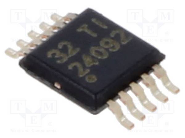 TEXAS INSTRUMENTS BQ24092DGQT IC: PMIC; acculaadregelaar; Iuit: 1A; 4,2V; 1 x Li-Ion / Li-Po - 1 stuk