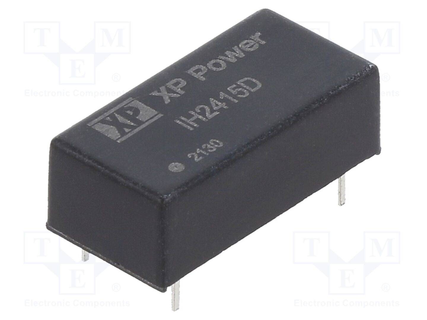 XP POWER IH2415D Omvormer: DC/DC; 2W; Uin: 24VDC; Uuit: 15VDC; Uuit2: -15VDC; DIP; THT - 1 stuk-0