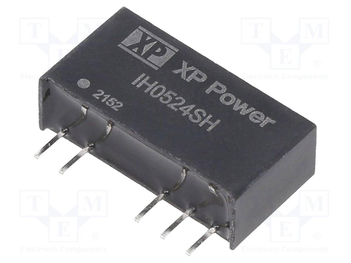 XP POWER IH0524SH Omvormer: DC/DC; 2W; Uin: 5VDC; Uuit: 24VDC; Uuit2: -24VDC; Iuit: 42mA - 1 stuk-0