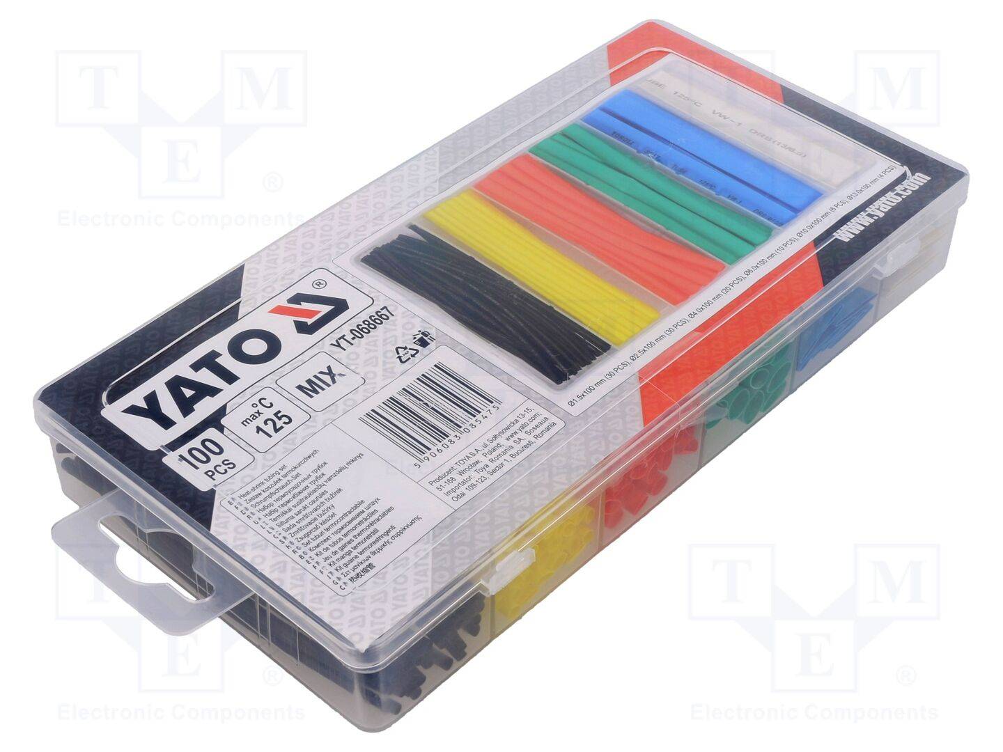 YATO YT-068667 Krimpkousset; 100st. - 1 verpakking-0