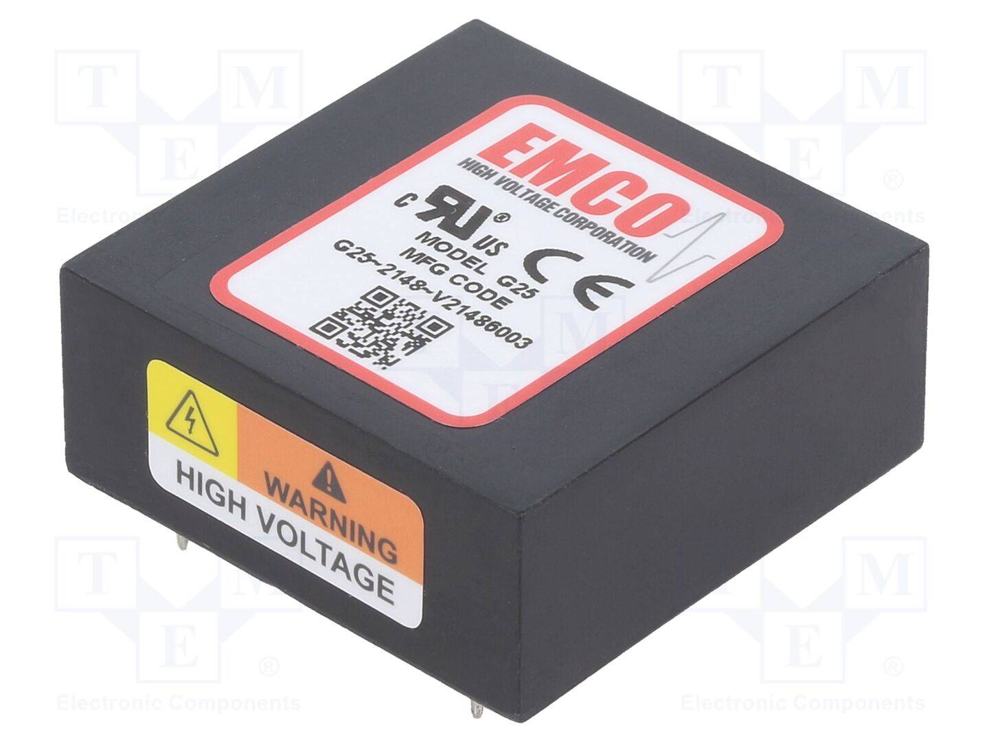 XP POWER G25 Omvormer: DC/DC; 1,5W; Uin: 12VDC; Uuit: 0÷2,5kVDC; Iuit: 0,6mA; THT - 1 stuk-0