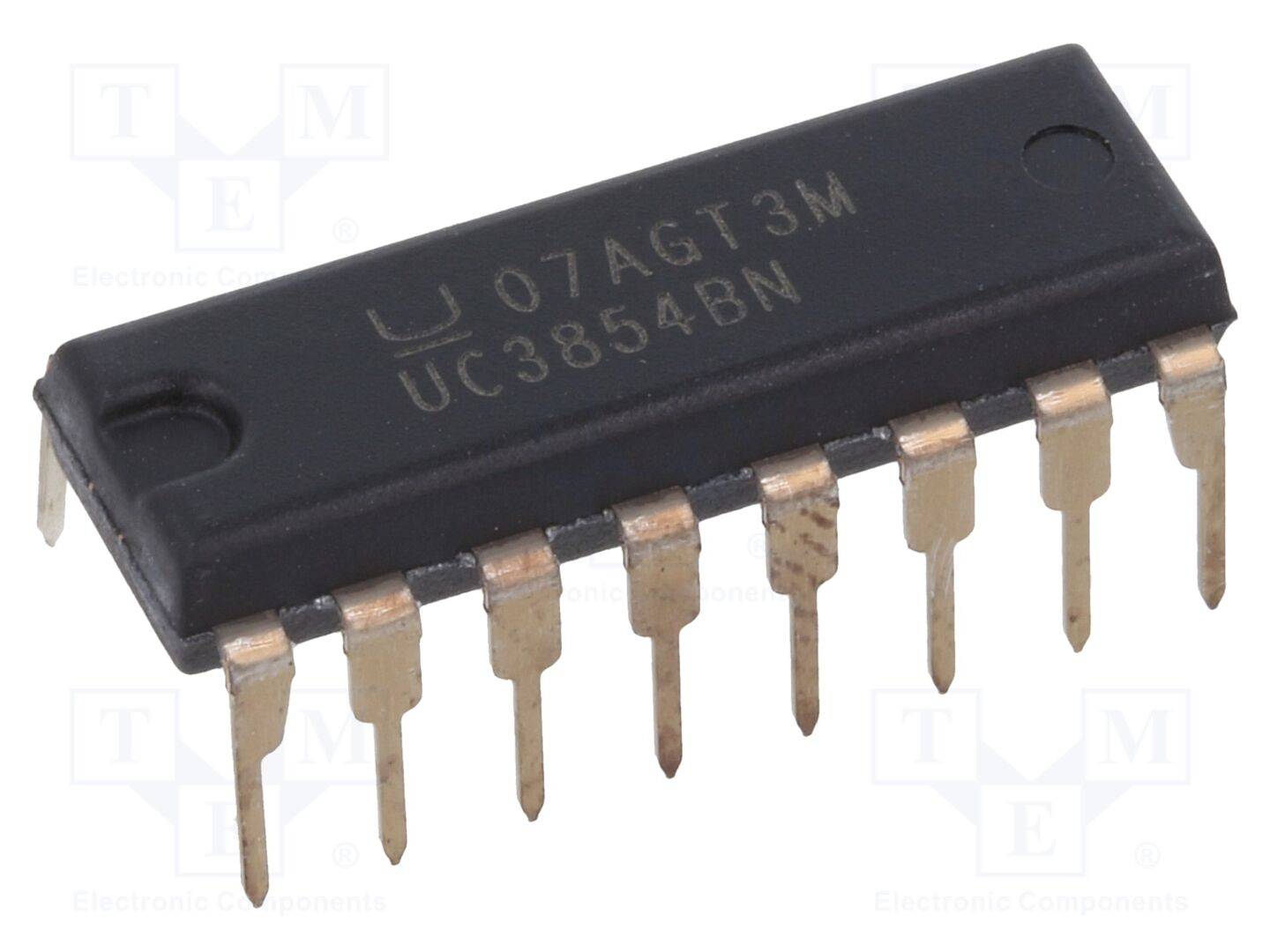 TEXAS INSTRUMENTS UC3854BN IC: PMIC; controller PFC; DIP16; 0÷70°C; 10,5÷20V; buis; SMPS - 1 stuk-0