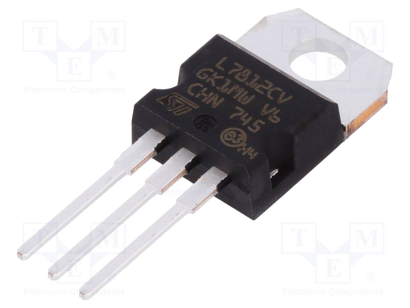 STMicroelectronics L7812CV-DG IC: spanningsstabilisator; lineair,niet regelbaar; 12V; 1,5A - 1 stuk-0