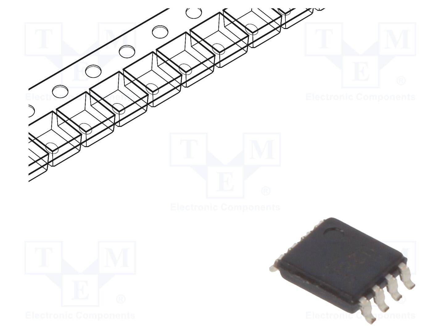 TEXAS INSTRUMENTS SN74AUC2G126DCUR IC: digitaal; bus buffer; Ch: 2; CMOS; SMD; VSSOP8; -40÷85°C; AUC - 1 stuk-0