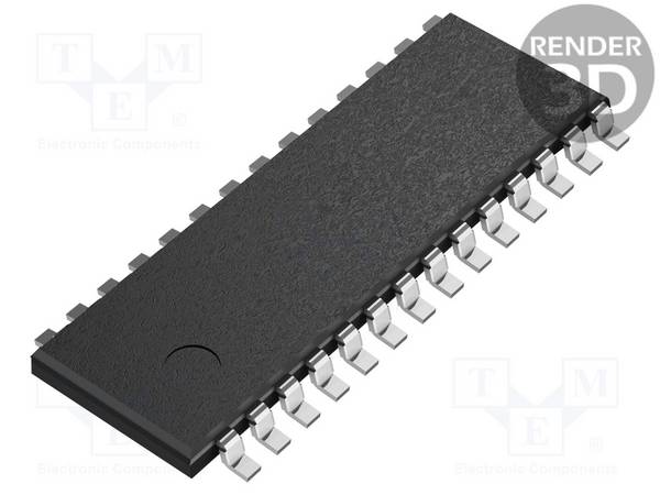 TEXAS INSTRUMENTS DRV8841PWPR IC: driver; H brug; stappenmotorcontroller; HTSSOP28; 1,75A; Ch: 1 - 1 stuk