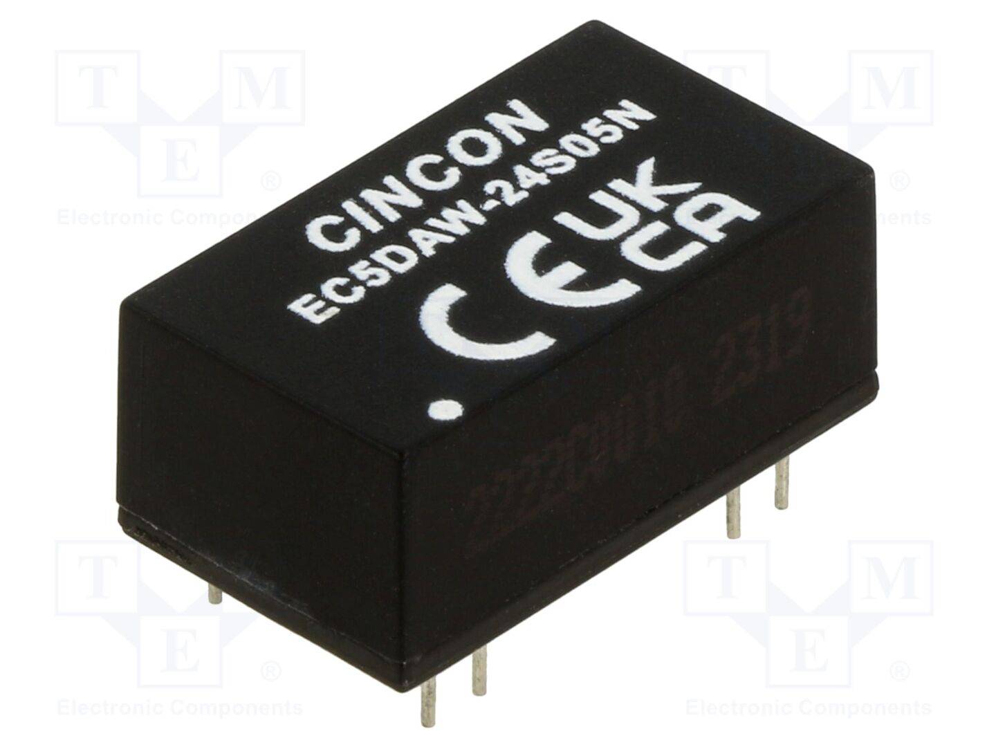 CINCON EC5DAW-24S05N Omvormer: DC/DC; 10W; Uin: 9÷36VDC; Uuit: 5VDC; Iuit: 2000mA; THT - 1 stuk-0