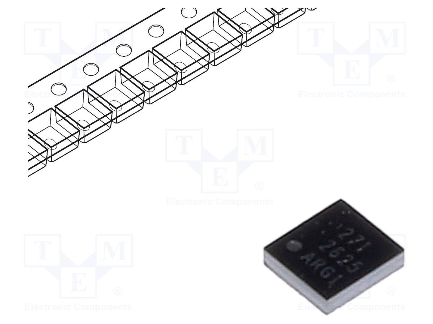 TEXAS INSTRUMENTS DRV2625YFFR IC: driver; haptic motor controller; I2C,PWM; DSBGA9; 11V; Ch: 1 - 1 stuk-0