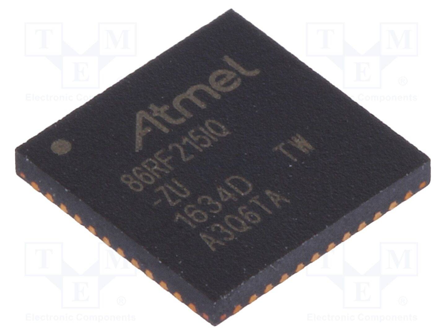 MICROCHIP TECHNOLOGY AT86RF215IQ-ZU IC: transceiver RF; 13-bit I/Q,LVDS 13-bit I/Q; QFN48; tray; ISM - 1 stuk-0