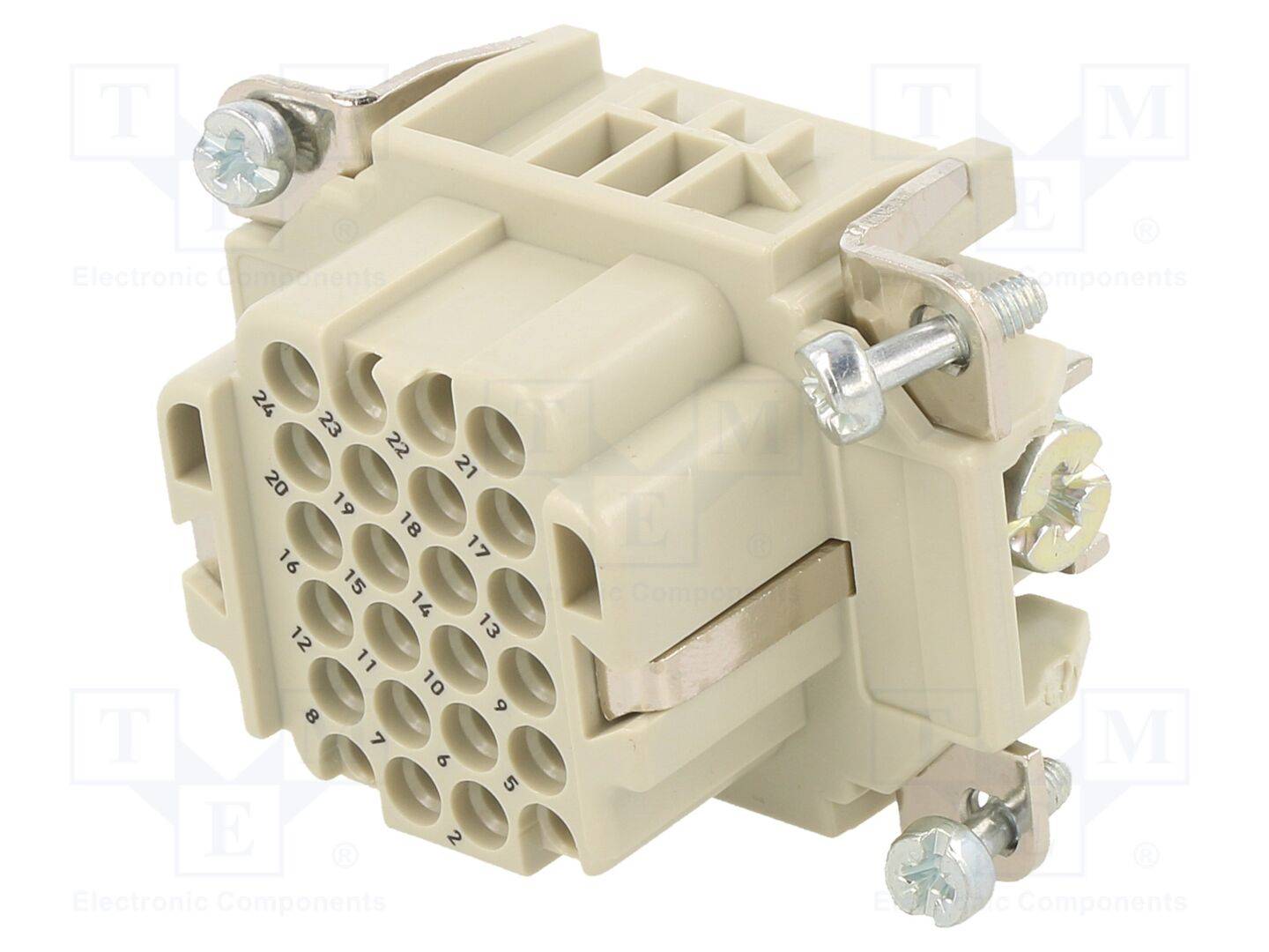 AMPHENOL C146-10B0240009 Connector: HDC; contactinzetstuk; vrouwelijk; 10A; 250V; PIN: 24 - 1 stuk