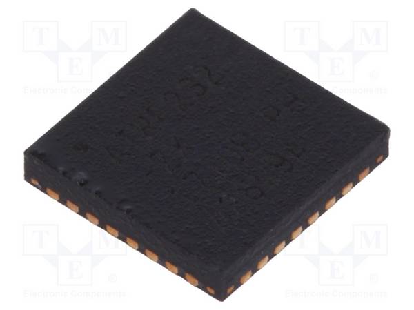 MICROCHIP TECHNOLOGY AT86RF232-ZX IC: transceiver RF; SPI; QFN32; tray; 1,8÷3,6VDC; 2,4GHz - 1 stuk