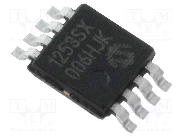 MICROCHIP TECHNOLOGY MCP1253-33X50IS PMIC; omvormer DC/DC; Uin: 2,1÷5,5VDC; Uuit: 3,3÷5VDC; 0,15A; MSOP8 - 1 stuk-0