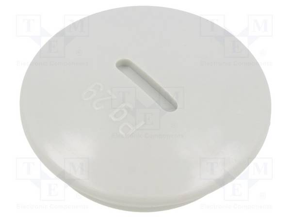 OBO BETTERMANN OBO-2033291 Stop; PG29; polystyreen; lichtgrijs; 8mm - 1 stuk