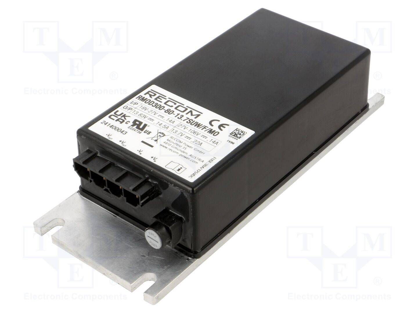 RECOM RMOD30080137SUWFMO Omvormer: DC/DC; 300W; Uin: 18÷106VDC; Uuit: 13,7VDC; Iuit: 22A - 1 stuk-0