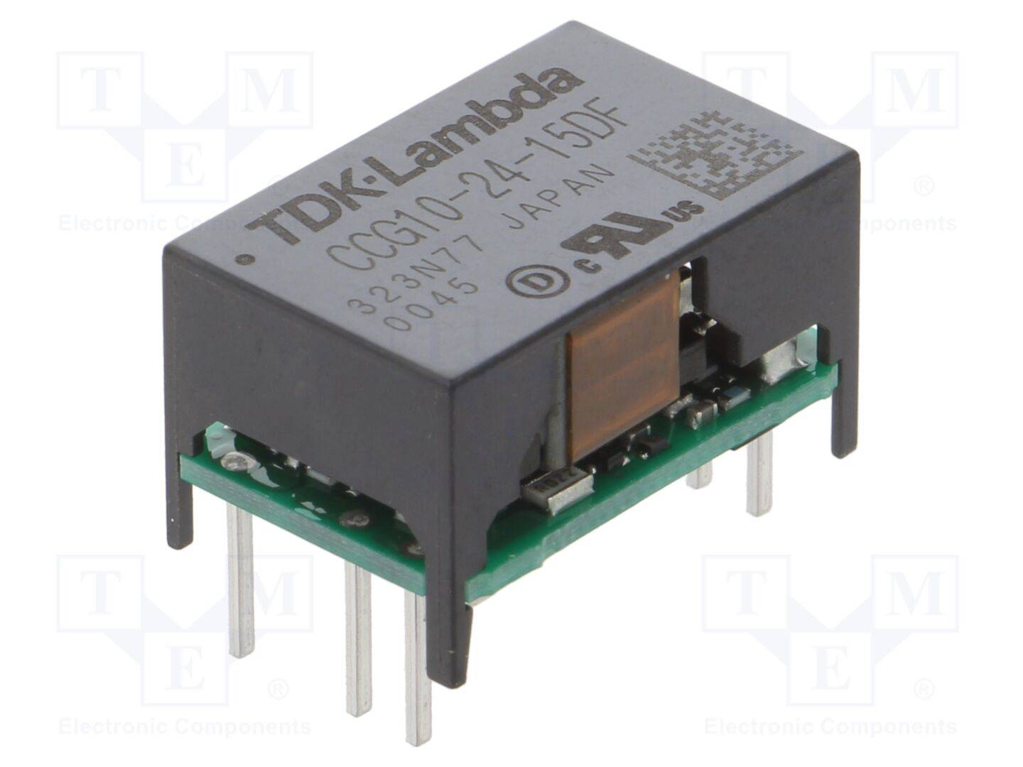 TDK-LAMBDA CCG10-24-15DF Omvormer: DC/DC; 10W; Uin: 9÷36VDC; Uuit: 15VDC; Uuit2: -15VDC; THT - 1 stuk-0