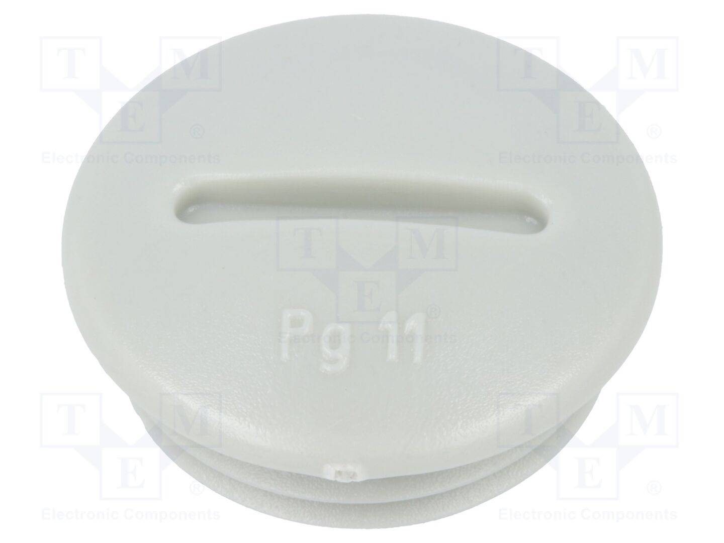 OBO BETTERMANN OBO-2033119 Stop; PG11; polystyreen; lichtgrijs; 6mm - 5 stuks-0