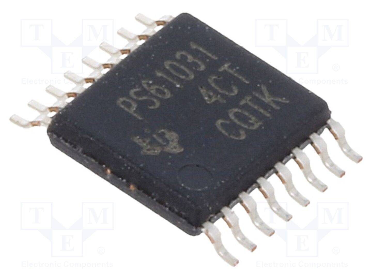 TEXAS INSTRUMENTS TPS61031PWP PMIC; omvormer DC/DC; Uin: 1,8÷5,5VDC; Uuit: 3,3VDC; 4A; HTSSOP16 - 1 stuk-0
