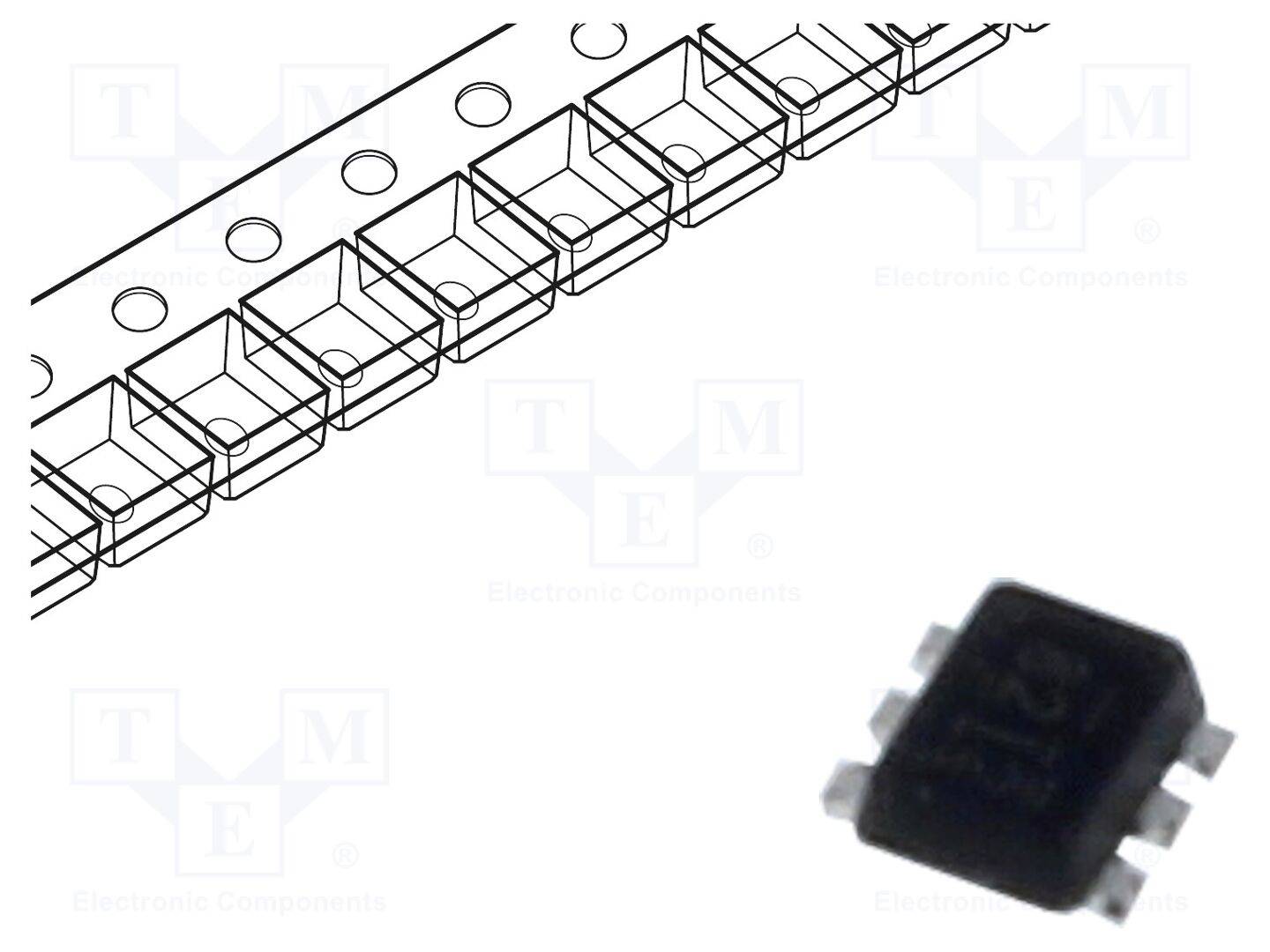 TEXAS INSTRUMENTS DRV8212DRLR IC: driver; H brug; borstelmotorcontroller; SOT5X3; 4A; Ch: 1 - 1 stuk-0