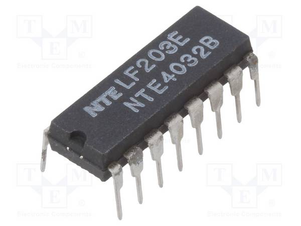 NTE Electronics NTE4032B IC: digitaal; binaire opteller; CMOS; 3÷18VDC; THT; DIP16; Ch: 3; 3mA - 1 stuk