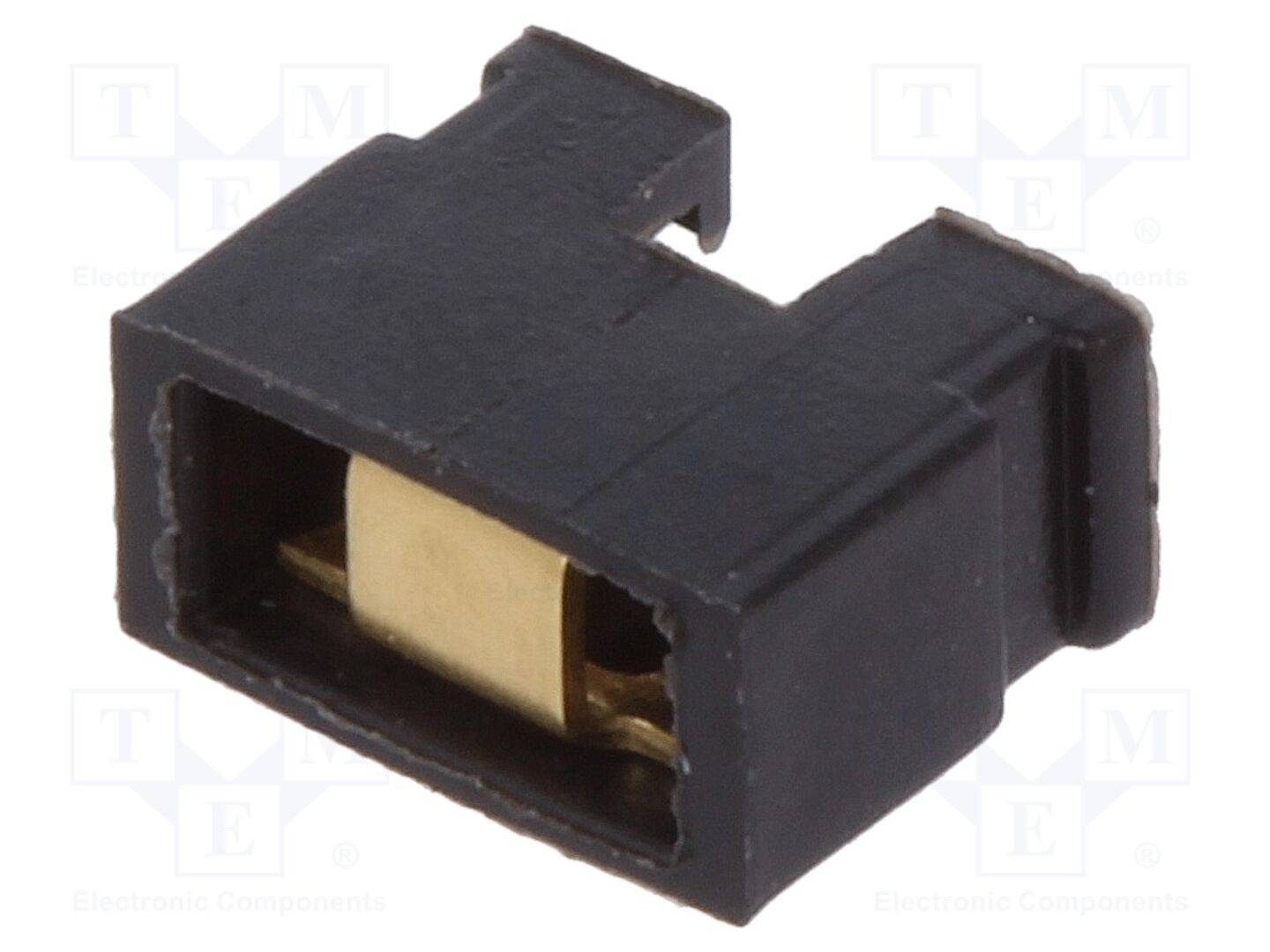 FISCHER ELEKTRONIK CAB6.05GS Connector: pin; kortsluitingsstekker; vrouwelijk; 2,54mm; 1x2 - 1 stuk-0