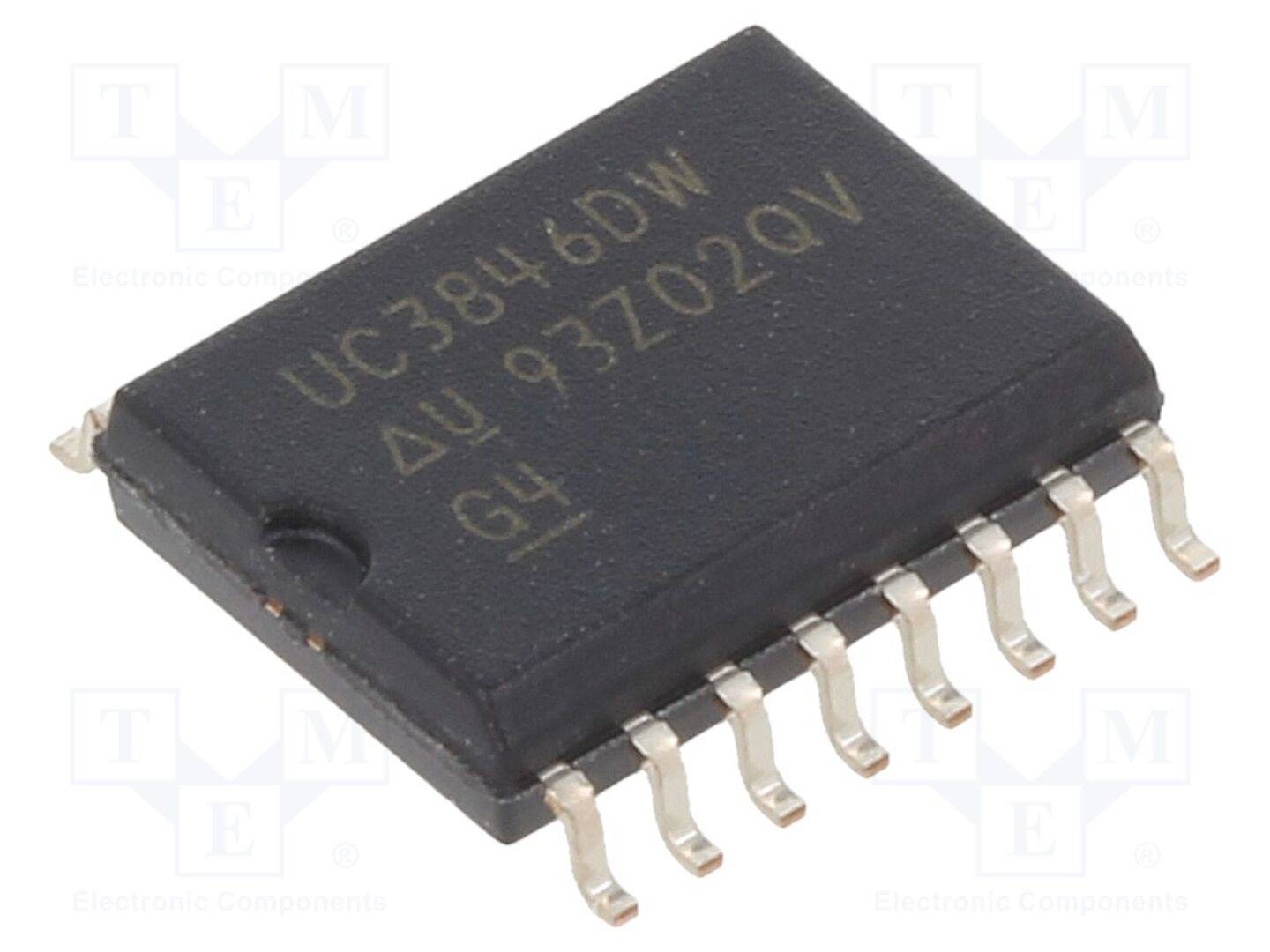 TEXAS INSTRUMENTS UC3846DW IC: PMIC; controller PWM; SO16; 0÷70°C; 7,7÷40V; buis; SMPS - 1 stuk-0