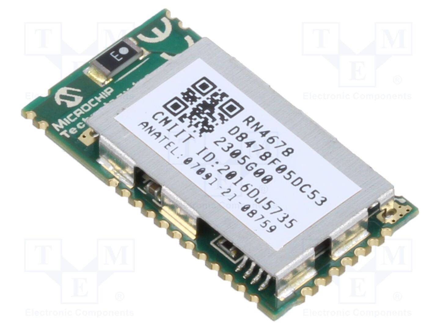 MICROCHIP TECHNOLOGY RN4678-VB/RM122 Module: Bluetooth Classic / Low Energy; Bluetooth: 5.0,BLE; 2dBm - 1 stuk-0