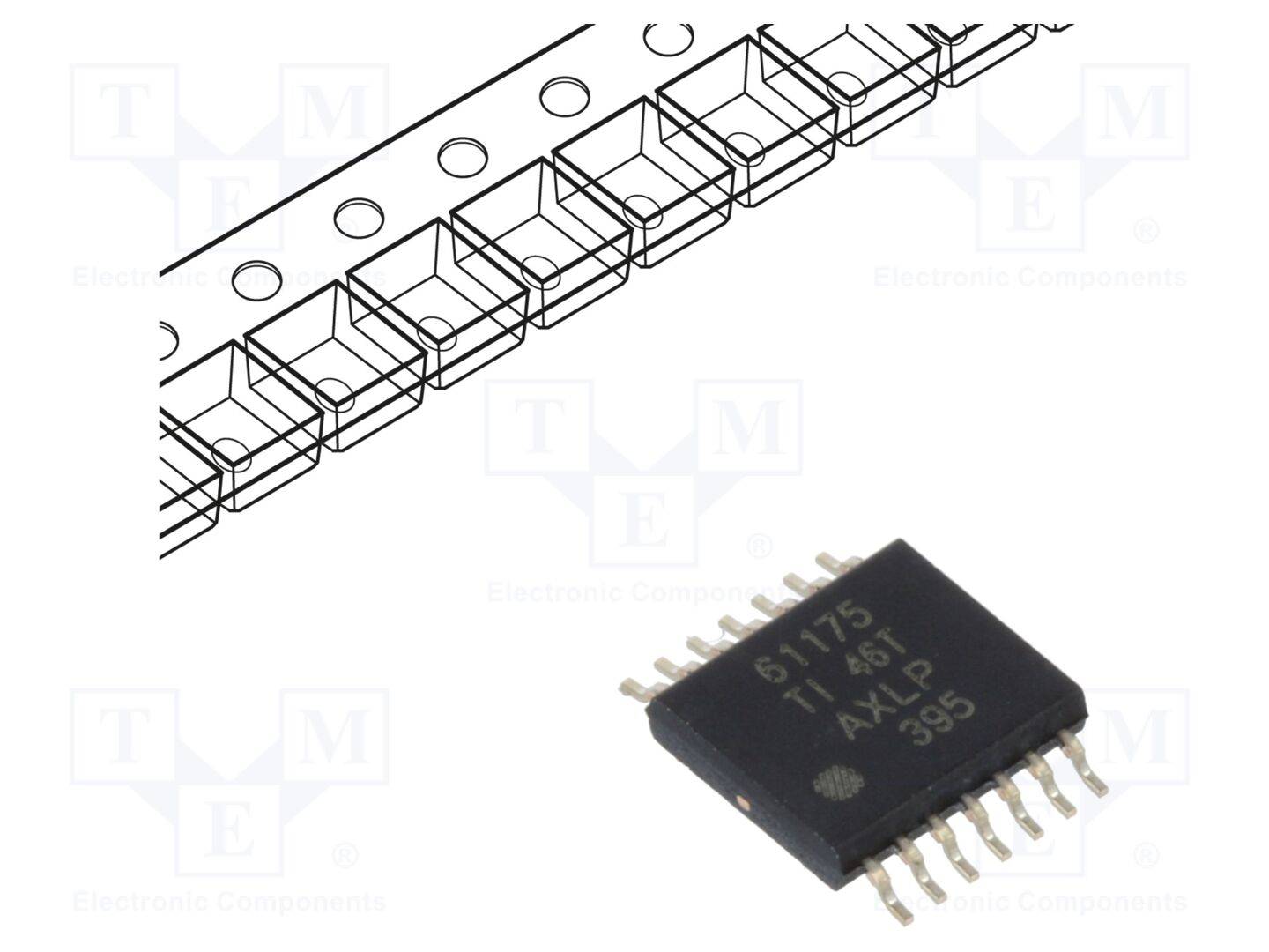 TEXAS INSTRUMENTS TPS61175PWPR PMIC; omvormer DC/DC; Uin: 2,9÷18VDC; Uuit: 2,9÷38VDC; 3A; TSSOP14 - 1 stuk-0
