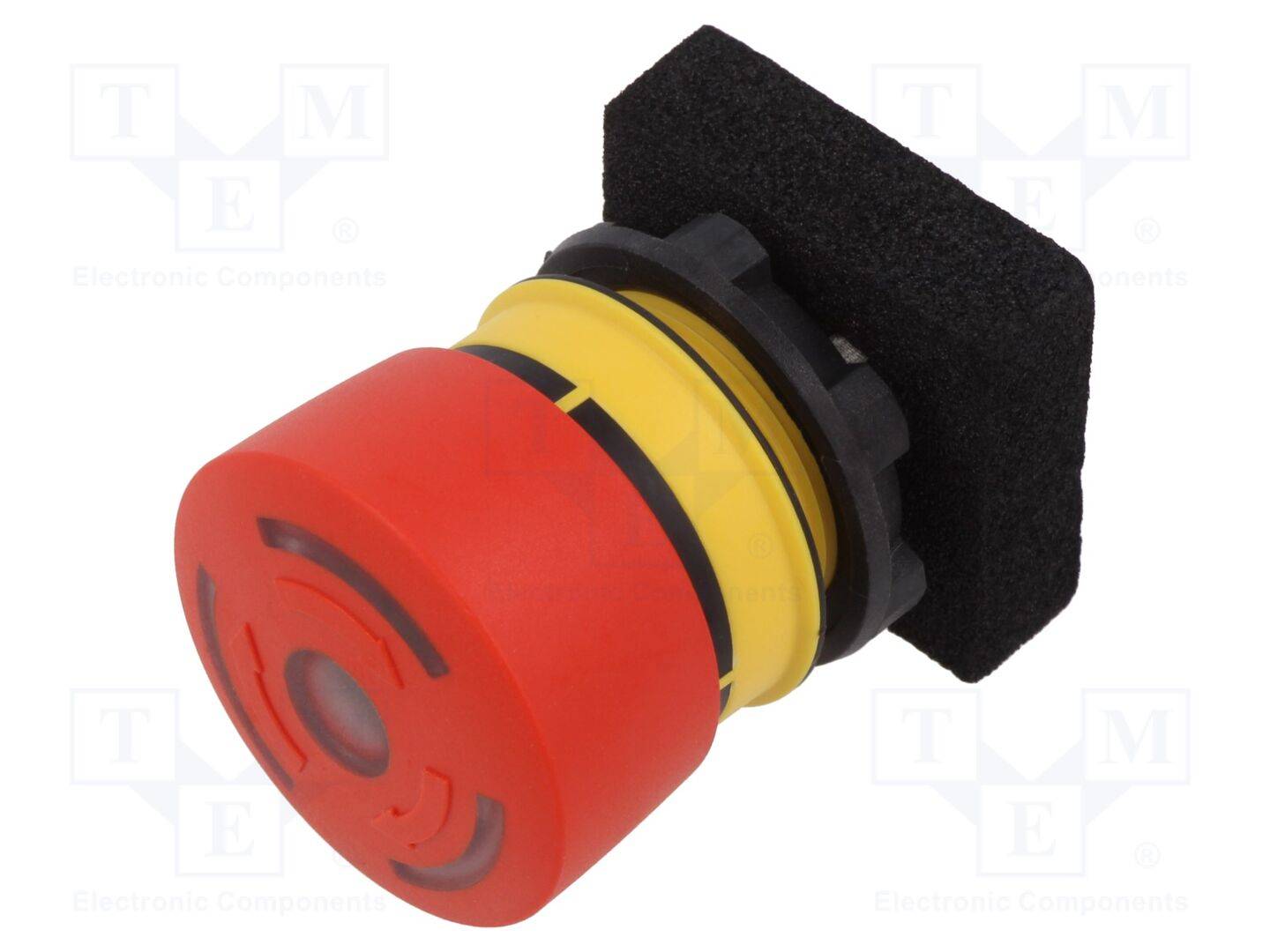 EAO 84-5231.2B20 Schakelaar: veiligheids-; 22mm; Stab.pos: 2; NC + NO; rood; LED - 1 stuk-0