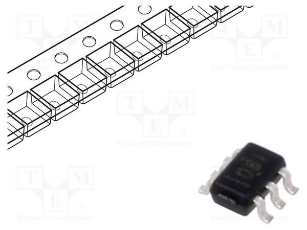 TEXAS INSTRUMENTS INA199A3DCKR IC: meetversterker; 14kHz; Ch: 1; 2,7÷26VDC; SC70-6; 200V/V; 5uV - 1 stuk